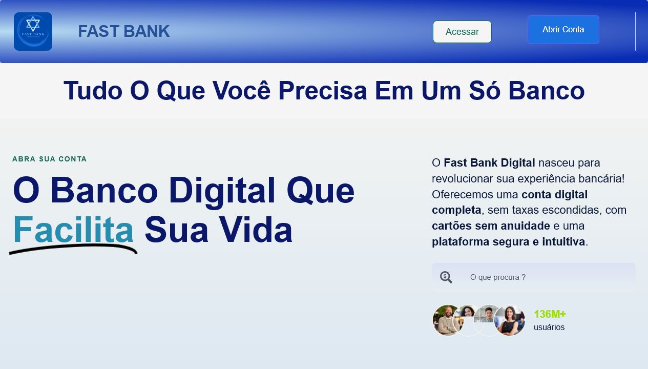 Miniatura do site Fast Bank Digital