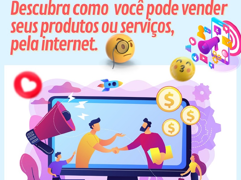 Descubra como você vender pela internet.-2022